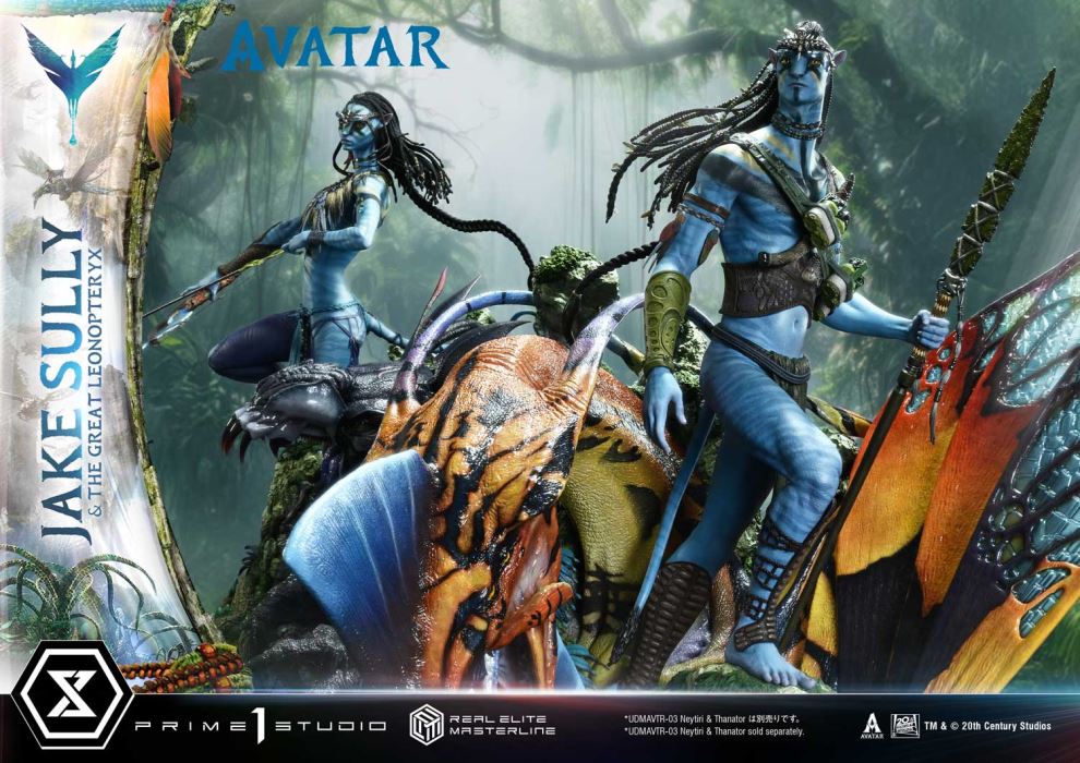 Avatar Jake Sully & The Great Leonopteryx Avatar Legacy Collection DX Version