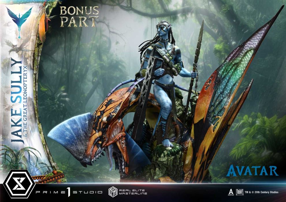 Avatar Jake Sully & The Great Leonopteryx Avatar Legacy Collection DX Version