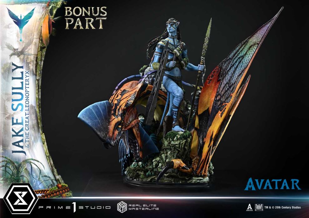 Avatar Jake Sully & The Great Leonopteryx Avatar Legacy Collection DX Version