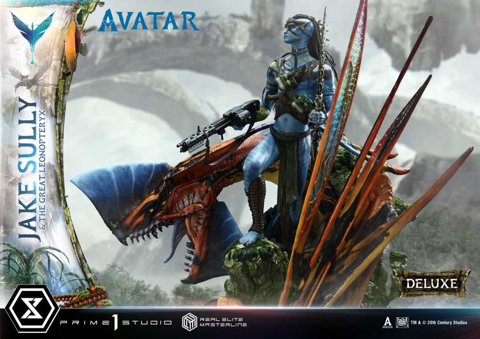 Avatar Jake Sully & The Great Leonopteryx Avatar Legacy Collection DX Version
