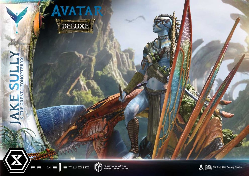 Avatar Jake Sully & The Great Leonopteryx Avatar Legacy Collection DX Version