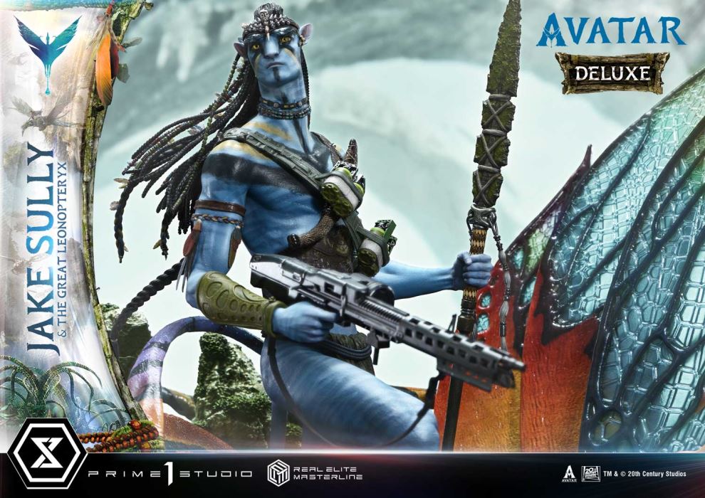 Avatar Jake Sully & The Great Leonopteryx Avatar Legacy Collection DX Version