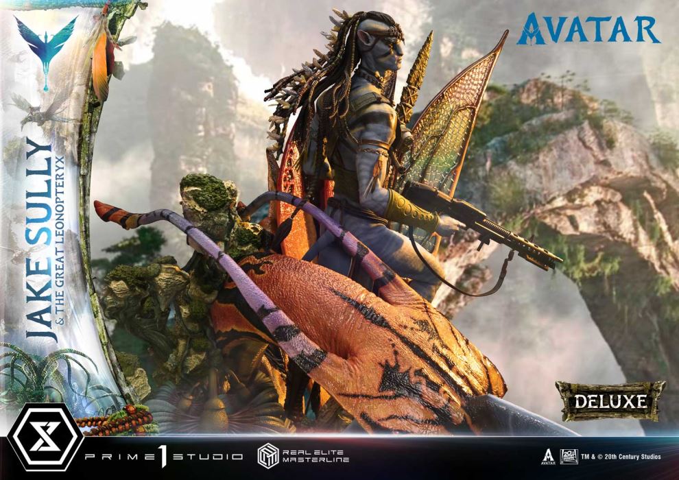 Avatar Jake Sully & The Great Leonopteryx Avatar Legacy Collection DX Version