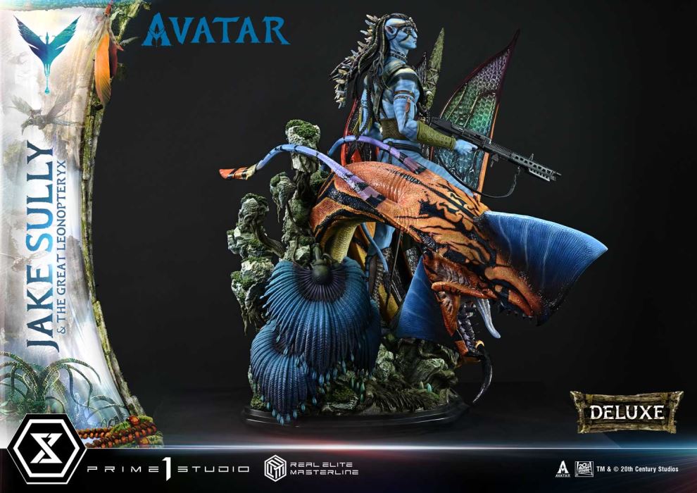 Avatar Jake Sully & The Great Leonopteryx Avatar Legacy Collection DX Version