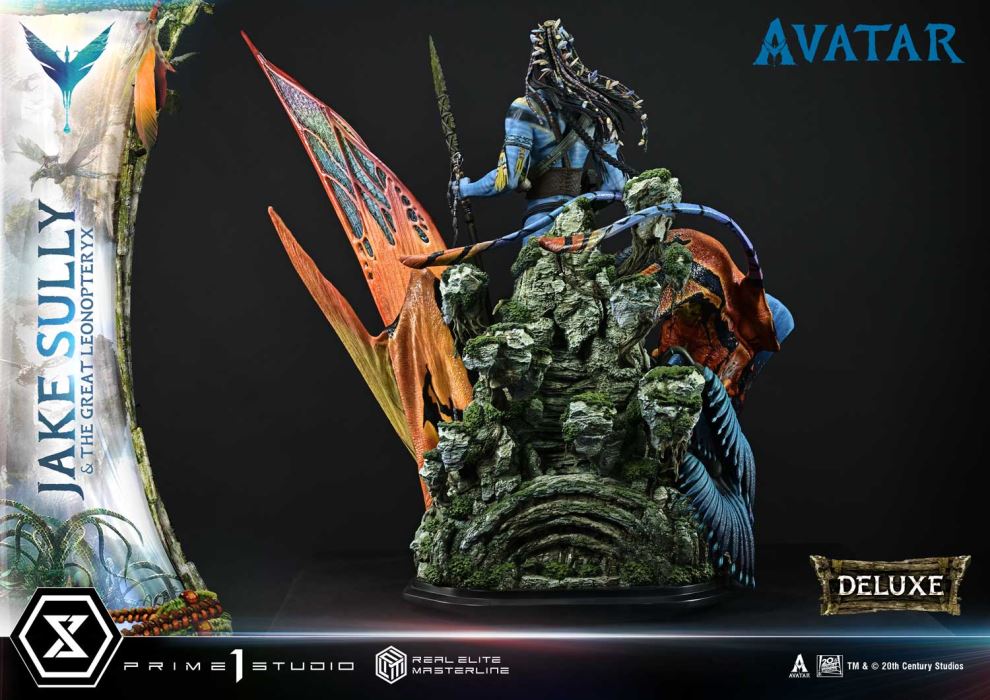Avatar Jake Sully & The Great Leonopteryx Avatar Legacy Collection DX Version