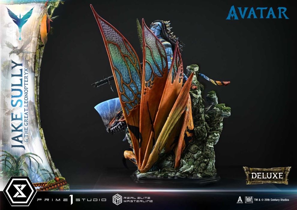 Avatar Jake Sully & The Great Leonopteryx Avatar Legacy Collection DX Version