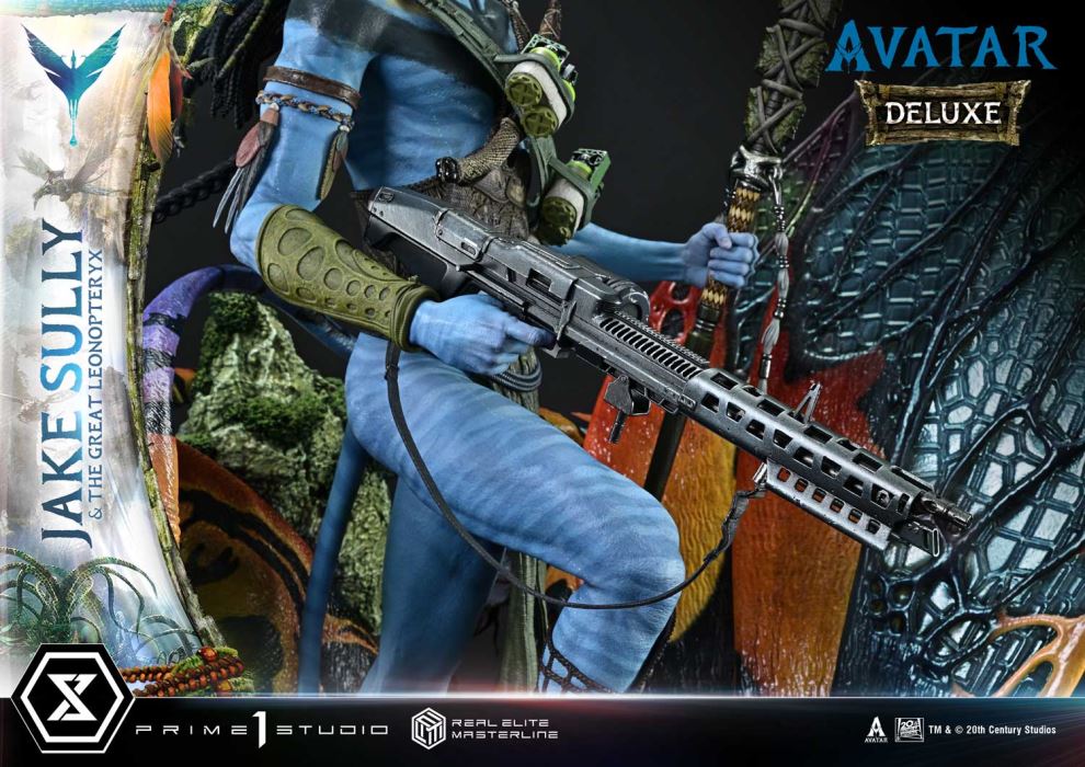 Avatar Jake Sully & The Great Leonopteryx Avatar Legacy Collection DX Version