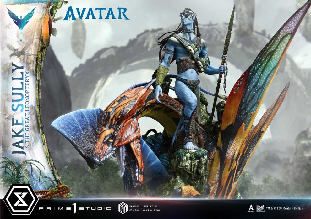 Avatar Jake Sully & The Great Leonopteryx Avatar Legacy Collection DX Version