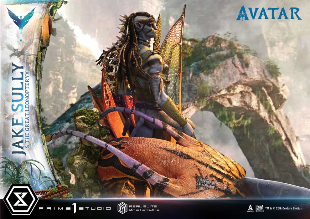 Avatar Jake Sully & The Great Leonopteryx Avatar Legacy Collection DX Version