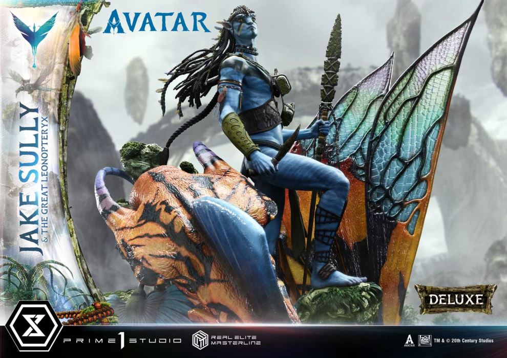 Avatar Jake Sully & The Great Leonopteryx Avatar Legacy Collection DX Version