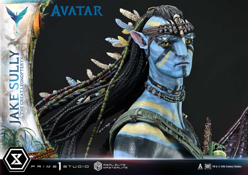 Avatar Jake Sully & The Great Leonopteryx Avatar Legacy Collection DX Version