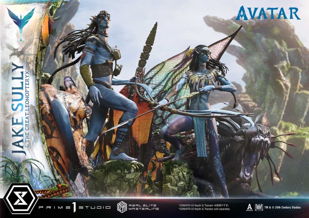 Avatar Jake Sully & The Great Leonopteryx Avatar Legacy Collection DX Version