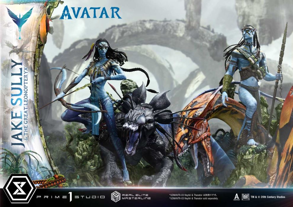 Avatar Jake Sully & The Great Leonopteryx Avatar Legacy Collection DX Version
