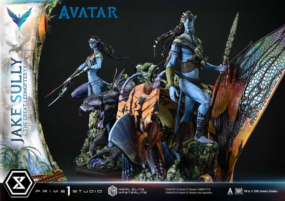 Avatar Jake Sully & The Great Leonopteryx Avatar Legacy Collection DX Version