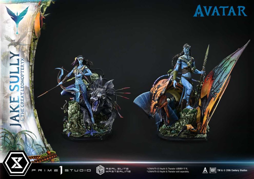 Avatar Jake Sully & The Great Leonopteryx Avatar Legacy Collection DX Version