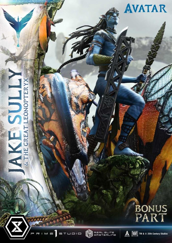 Avatar Jake Sully & The Great Leonopteryx Avatar Legacy Collection DX Version