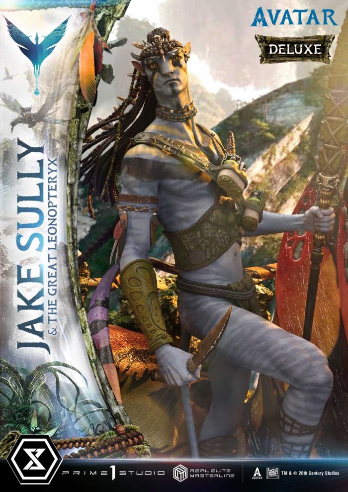 Avatar Jake Sully & The Great Leonopteryx Avatar Legacy Collection DX Version