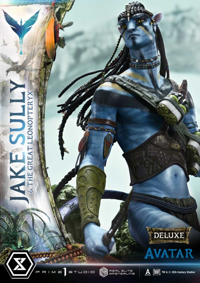 Avatar Jake Sully & The Great Leonopteryx Avatar Legacy Collection DX Version