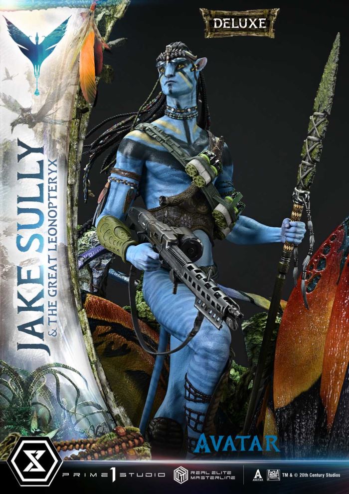 Avatar Jake Sully & The Great Leonopteryx Avatar Legacy Collection DX Version