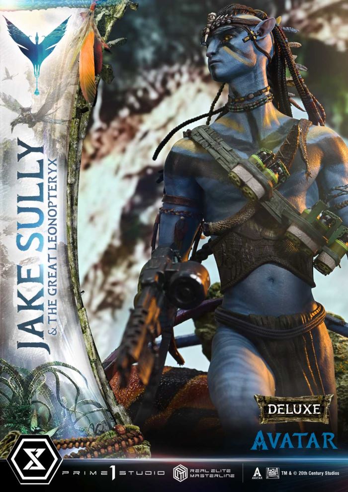Avatar Jake Sully & The Great Leonopteryx Avatar Legacy Collection DX Version