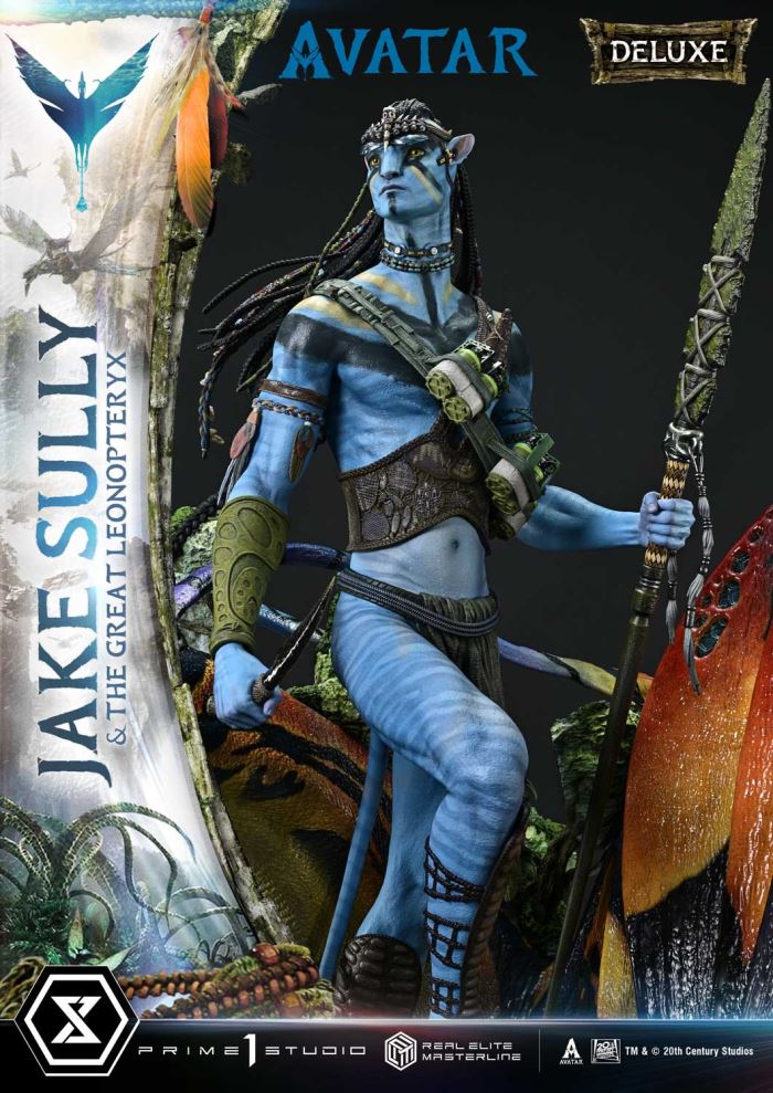 Avatar Jake Sully & The Great Leonopteryx Avatar Legacy Collection DX Version