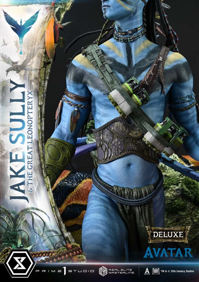 Avatar Jake Sully & The Great Leonopteryx Avatar Legacy Collection DX Version