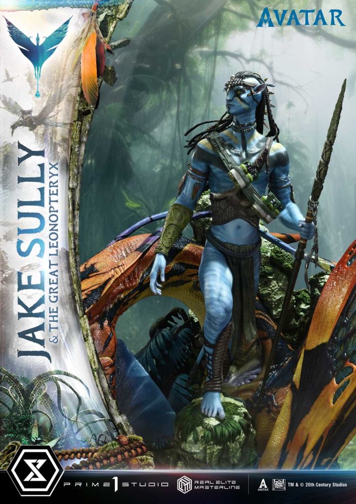 Avatar Jake Sully & The Great Leonopteryx Avatar Legacy Collection DX Version