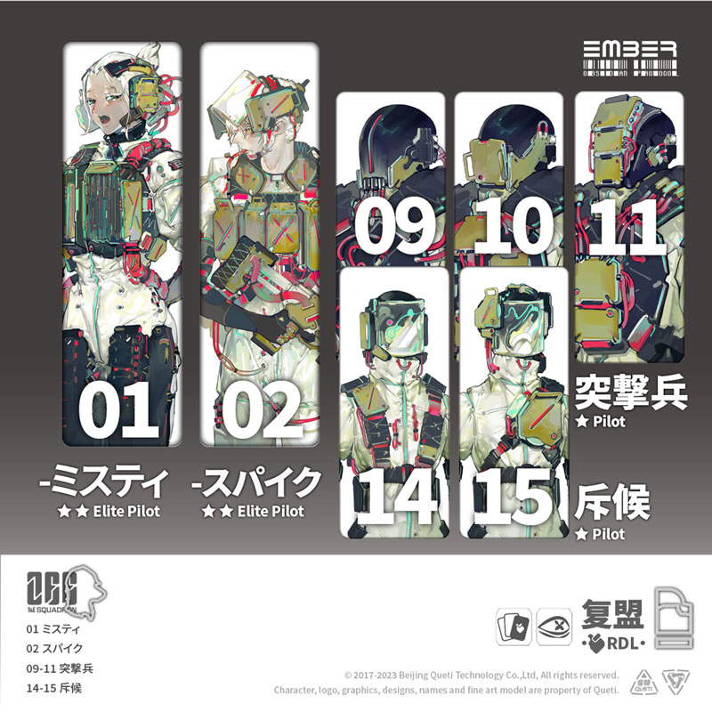 RDL Core Pack Plastic Kit