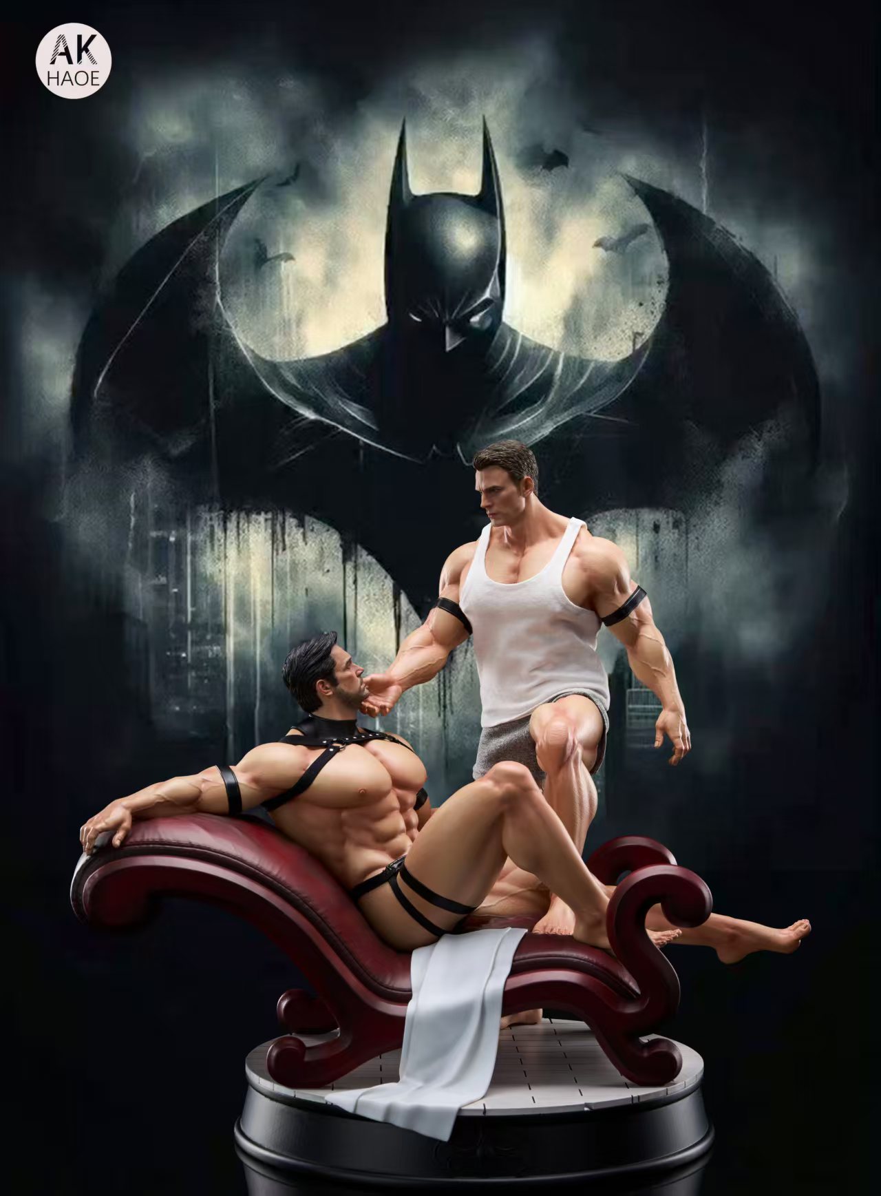 Batman and Captain America