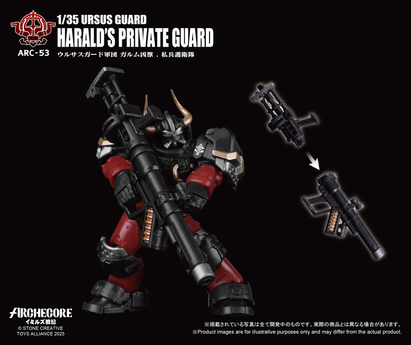 ARCHECORE Saga of Ymirus Series 1/35 Scale ARC-53 Ursus Guard Harald's Private Guard