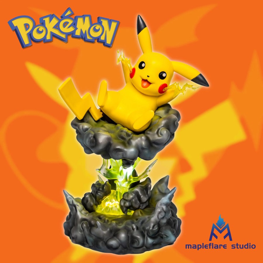 Night Light Series Pikachu & Charizard & Bulbasaur & Squirtle - Pokemon