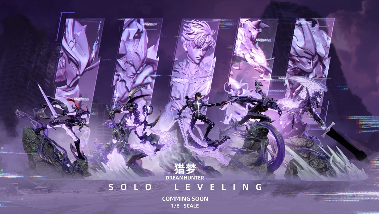 Sung Jin-Woo & Bellion & Igris & Beru & Iron - Solo Leveling
