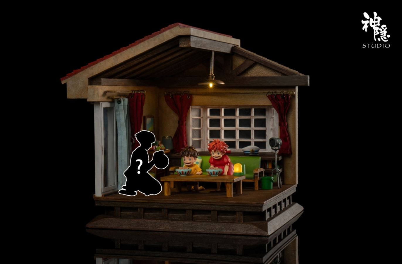 Ponyo & Sosuke - Ponyo on the Cliff