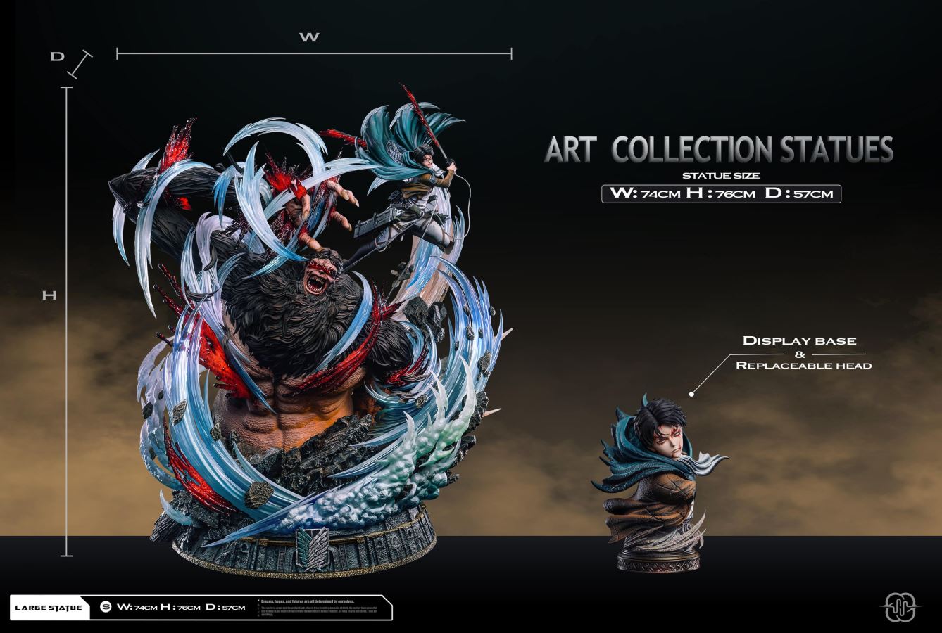 Levi vs Zeke - Attack On Titan