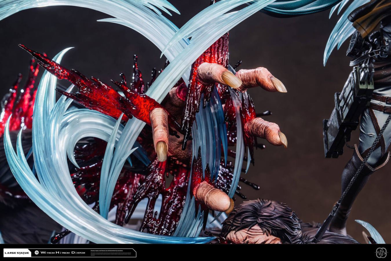 Levi vs Zeke - Attack On Titan