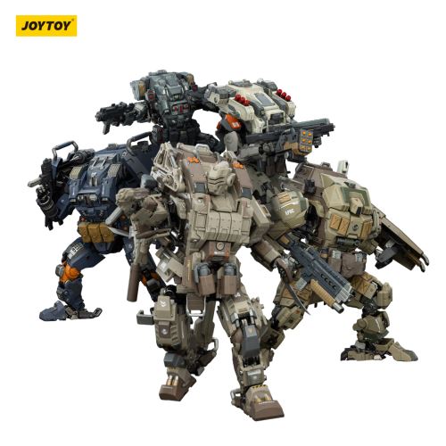 Apocalypse Series Mechs - Phantom/Iron Curtain/Sky Raid/Storm Dawn/Rock White Blade 1/25