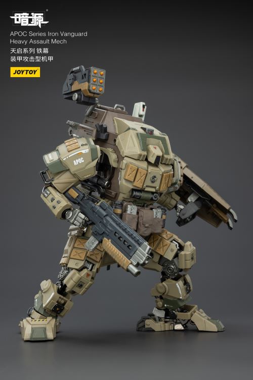 Apocalypse Series Mechs - Phantom/Iron Curtain/Sky Raid/Storm Dawn/Rock White Blade 1/25