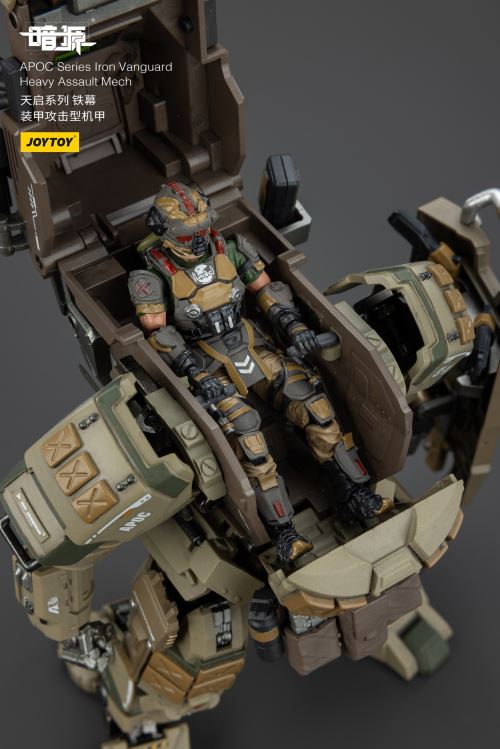 Apocalypse Series Mechs - Phantom/Iron Curtain/Sky Raid/Storm Dawn/Rock White Blade 1/25