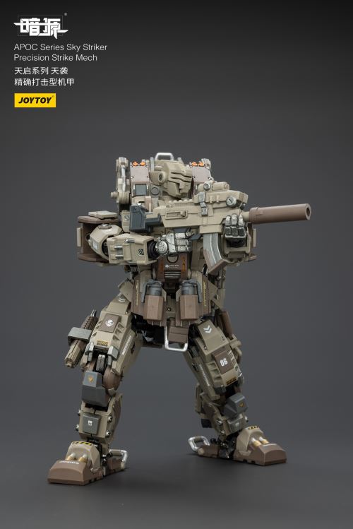 Apocalypse Series Mechs - Phantom/Iron Curtain/Sky Raid/Storm Dawn/Rock White Blade 1/25