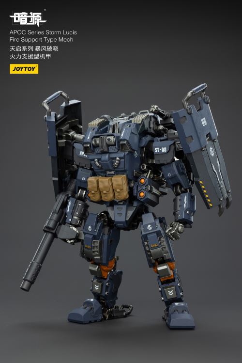Apocalypse Series Mechs - Phantom/Iron Curtain/Sky Raid/Storm Dawn/Rock White Blade 1/25
