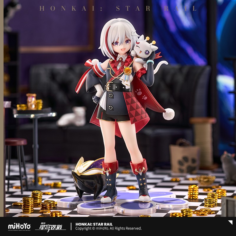 RISE UP+ Honkai: Star Rail Chibineko Series Figure Topaz & Numby Ver