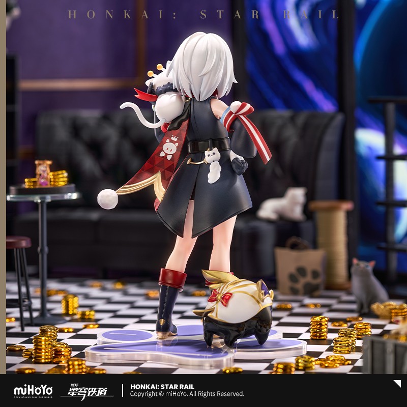 RISE UP+ Honkai: Star Rail Chibineko Series Figure Topaz & Numby Ver