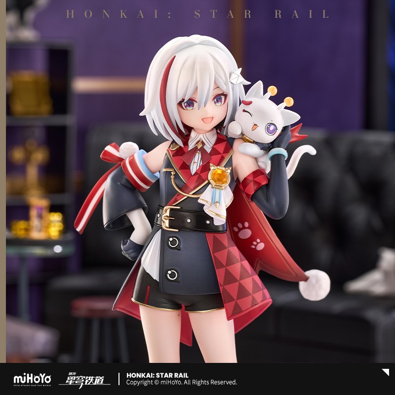 RISE UP+ Honkai: Star Rail Chibineko Series Figure Topaz & Numby Ver