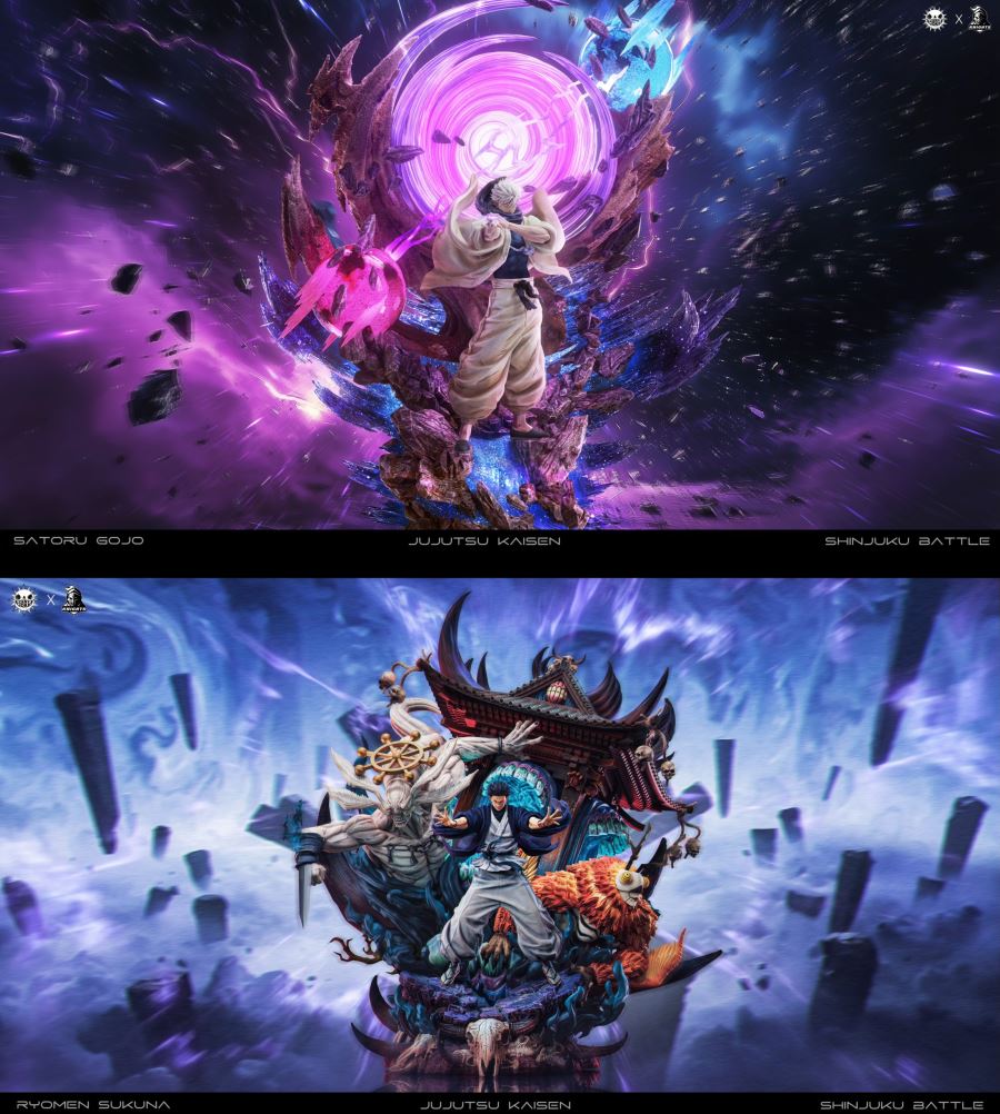Sukuna, the Battle of the Demon Realm Shinjuku - Jujutsu Kaisen