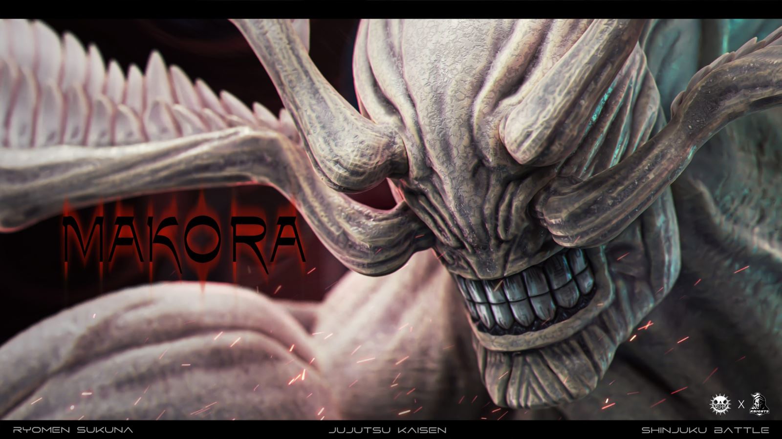 Sukuna, the Battle of the Demon Realm Shinjuku - Jujutsu Kaisen