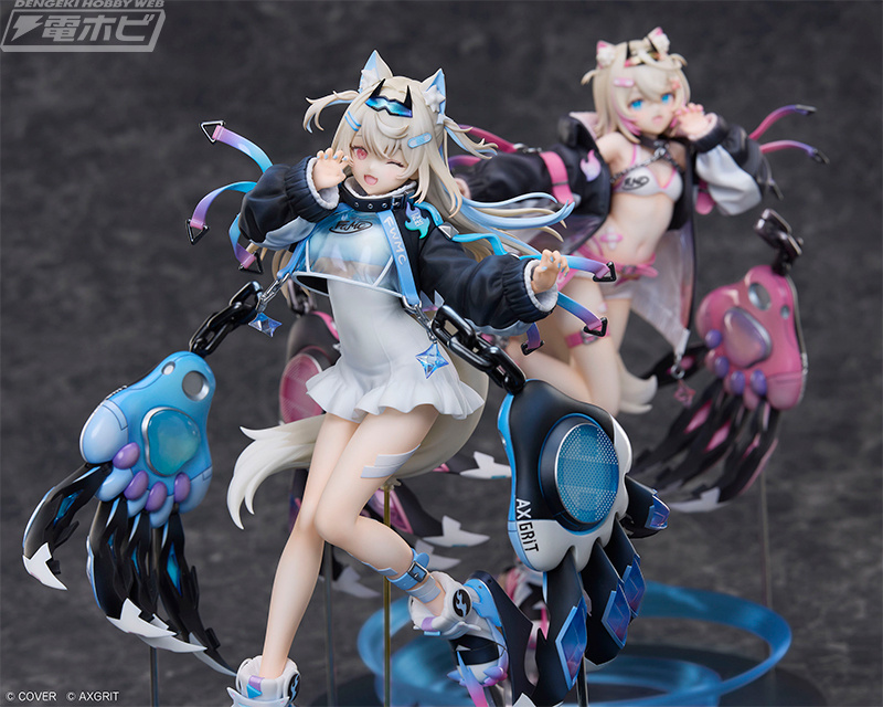 Hololive English -Advent- Fuwawa & Mokoko Abyssguard AXGRIT Ver