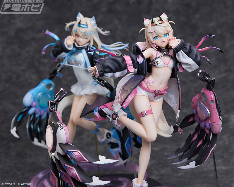 Hololive English -Advent- Fuwawa & Mokoko Abyssguard AXGRIT Ver