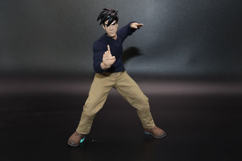 Jackie Chan Adventures Jade Chan 1/12 Kung Fu Master
