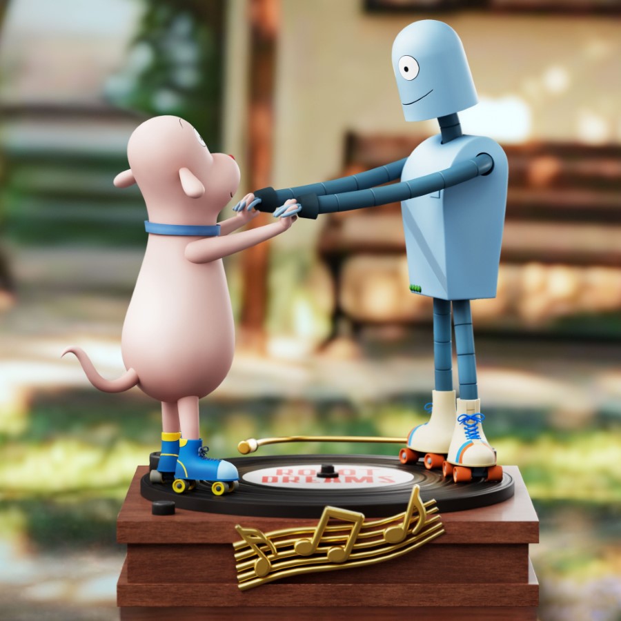 Robot Dream Phonograph Goodbye Robot