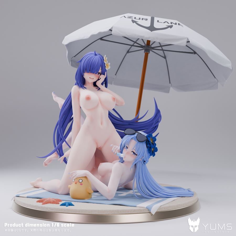 Mogador and Alsace - Azur Lane